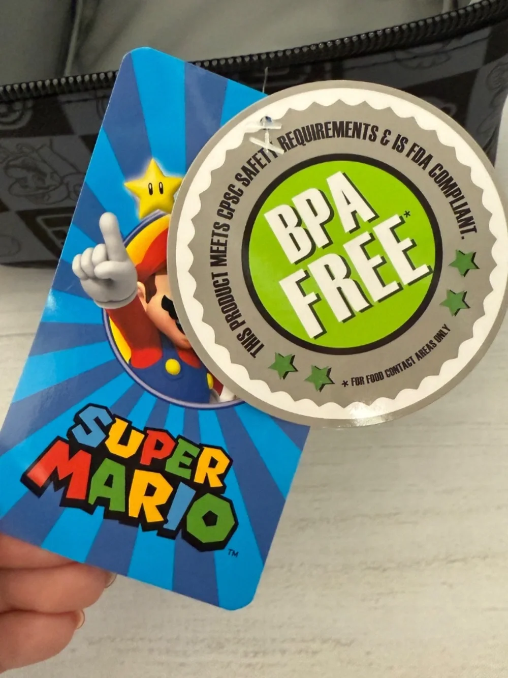 Super Mario Lunch Box & Snack Bag Set